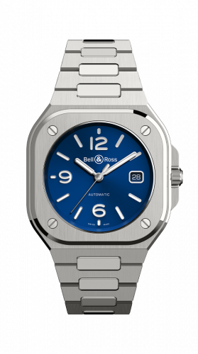BR 05 Stainless Steel / Blue / Bracelet