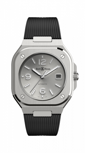 BR 05 Stainless Steel / Silver / Rubber