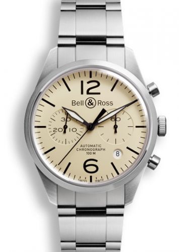BR 126 Original Beige Chronograph