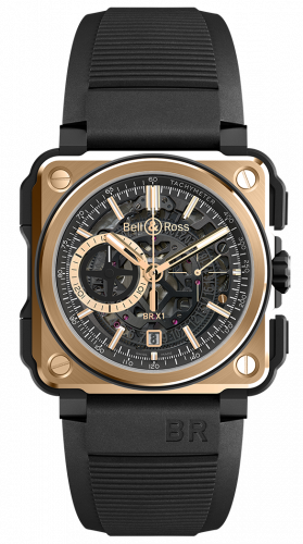 BR-X1 Rose Gold & Ceramic