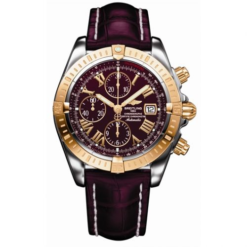 Chronomat Evolution Stainless Steel / Yellow Gold / Black - Roman