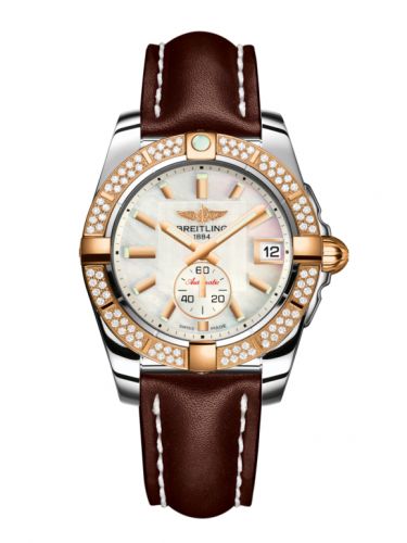 Galactic 36 Automatic Stainless Steel / Rose Gold / Diamond / Pearl / Calf