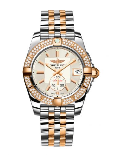 Galactic 36 Automatic Stainless Steel / Rose Gold / Diamond / Stratus Silver / Bracelet