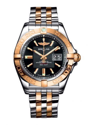 Galactic 41 Stainless Steel / Rose Gold / Trophy Black / Bracelet