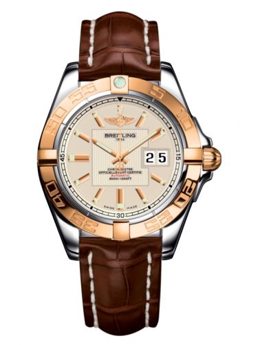 Galactic 41 Stainless Steel / Rose Gold / Sierra Silver / Croco