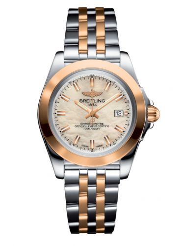 Galactic 32 Sleek Edition Stainless Steel / Rose Gold / Pearl / Bracelet