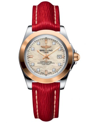 Galactic 32 Sleek Edition Stainless Steel / Rose Gold / Pearl Diamond / Sahara