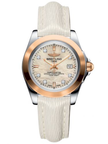 Galactic 32 Sleek Edition Stainless Steel / Rose Gold / Pearl Diamond / Sahara