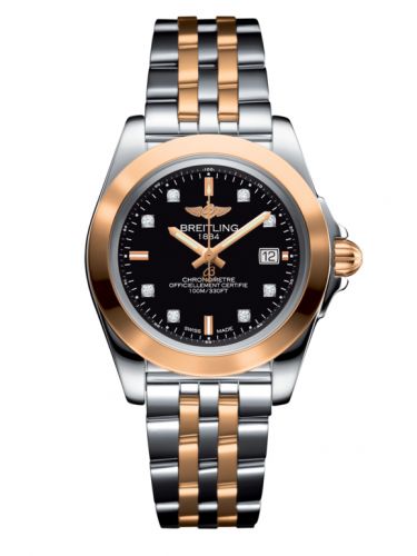 Galactic 32 Sleek Edition Stainless Steel / Rose Gold / Trophy Black Diamond / Bracelet