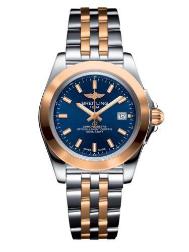 Galactic 32 Sleek Edition Stainless Steel / Rose Gold / Horizon Blue / Bracelet