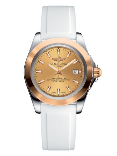 Galactic 32 Sleek Edition Stainless Steel / Rose Gold / Golden Sun / Rubber