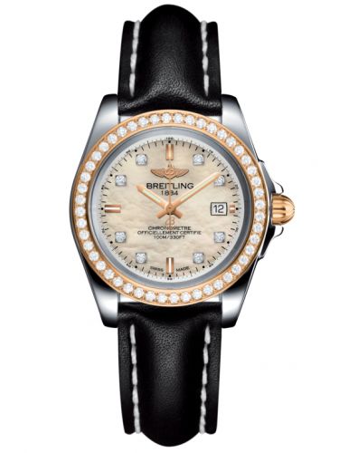 Galactic 32 Sleek Edition Stainless Steel / Rose Gold / Diamond / Pearl Diamond / Calf