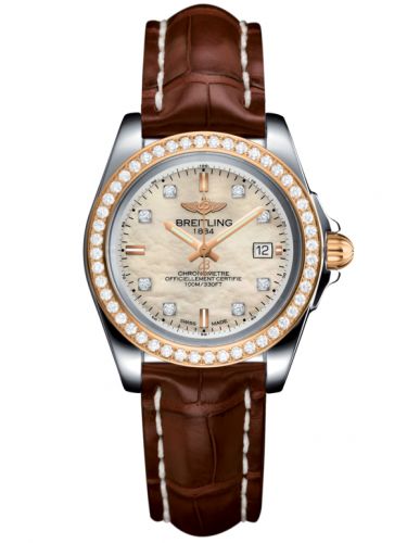 Galactic 32 Sleek Edition Stainless Steel / Rose Gold / Diamond / Pearl Diamond / Croco