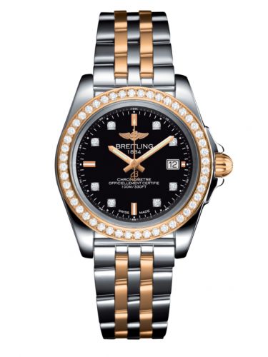 Galactic 32 Sleek Edition Stainless Steel / Rose Gold / Diamond / Trophy Black Diamond / Bracelet