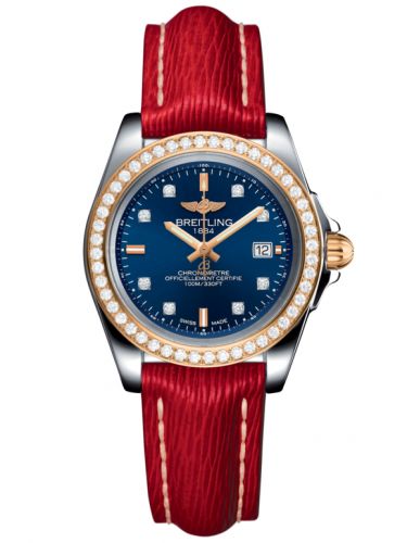 Galactic 32 Sleek Edition Stainless Steel / Rose Gold / Diamond / Horizon Blue Diamond / Sahara