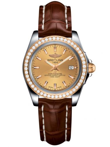 Galactic 32 Sleek Edition Stainless Steel / Rose Gold / Diamond / Golden Sun / Croco