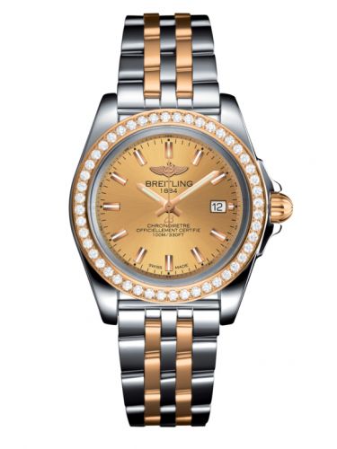 Galactic 32 Sleek Edition Stainless Steel / Rose Gold / Diamond / Golden Sun / Bracelet