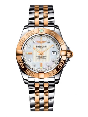 Galactic 32 Stainless Steel / Rose Gold / Pearl Diamond / Bracelet