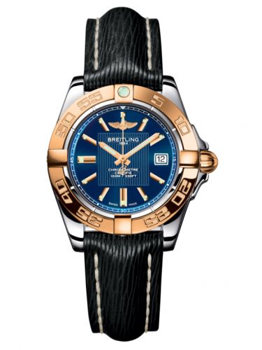 Galactic 32 Stainless Steel / Rose Gold / Metallica Blue / Sahara