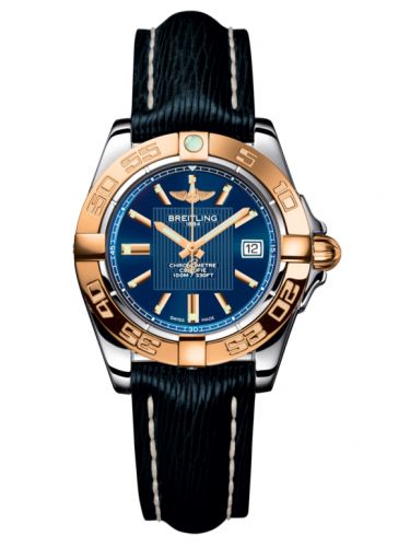 Galactic 32 Stainless Steel / Rose Gold / Metallica Blue / Sahara