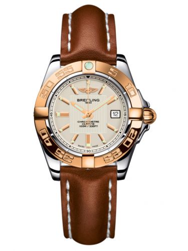 Galactic 32 Stainless Steel / Rose Gold / Sierra Silver / Calf