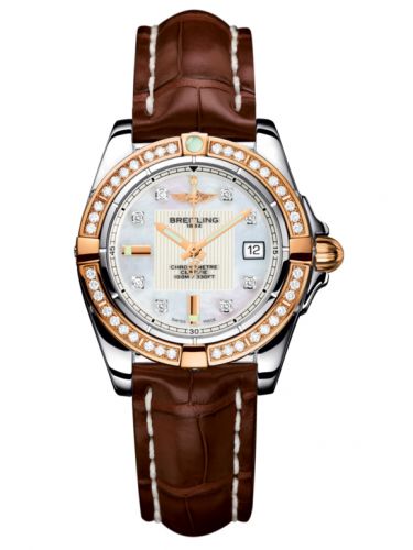 Galactic 32 Stainless Steel / Rose Gold / Diamond / Pearl Diamond / Croco