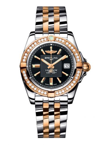 Galactic 32 Stainless Steel / Rose Gold / Diamond / Trophy Black / Bracelet
