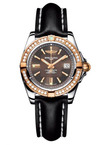 Galactic 32 Stainless Steel / Rose Gold / Diamond / Solar Bronze / Calf