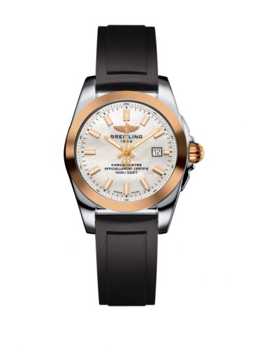 Galactic 29 Stainless Steel / Rose Gold / Pearl / Rubber
