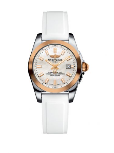 Galactic 29 Stainless Steel / Rose Gold / Pearl / Rubber