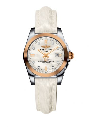 Galactic 29 Stainless Steel / Rose Gold / Pearl Diamond / Sahara