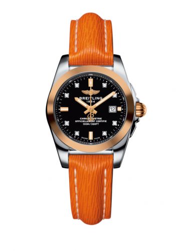Galactic 29 Stainless Steel / Rose Gold / Trophy Black Diamond / Sahara