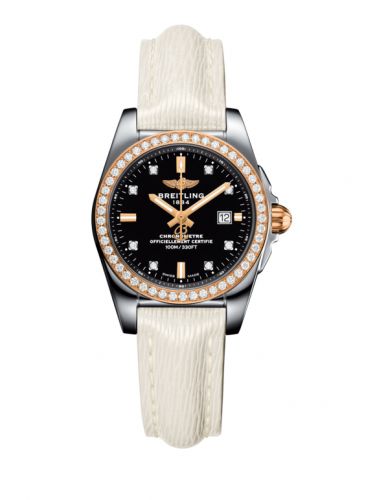 Galactic 29 Stainless Steel / Rose Gold / Diamond / Trophy Black Diamond / Sahara