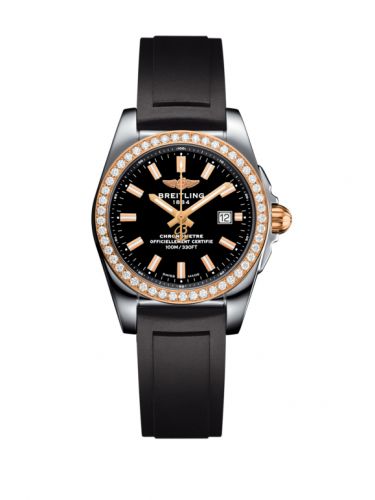 Galactic 29 Stainless Steel / Rose Gold / Diamond / Trophy Black / Rubber