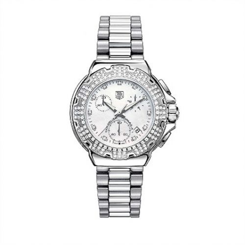 Formula 1 Quartz Chronograph 37 Stainless Steel / MOP - Diamond / Bracelet