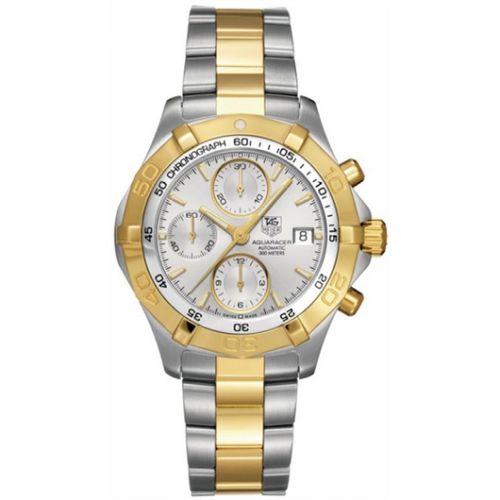 Aquaracer 300M Calibre 16 41 Stainless Steel / Yellow Gold / Silver / Bracelet