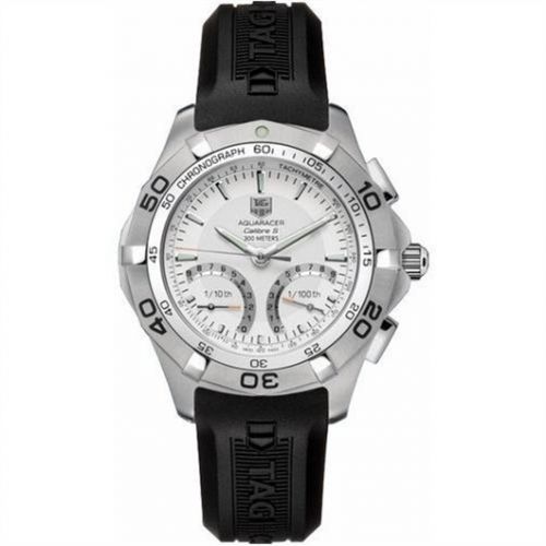 Aquaracer 300M Calibre S 43 Stainless Steel / Silver / Rubber