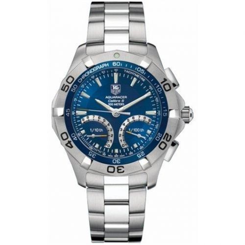 Aquaracer 300M Calibre S 43 Stainless Steel / Blue / Bracelet