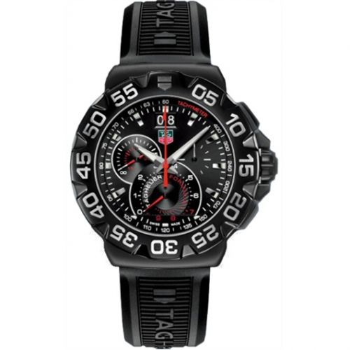 Formula 1 Quartz Chronograph Big Date 44 Titanium PVD / Black / Rubber
