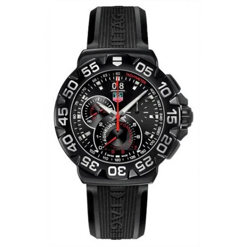 Formula 1 Quartz Chronograph Big Date 44 Titanium PVD / Black / Rubber