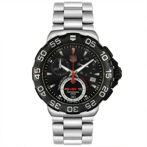 Formula 1 Quartz Chronograph 41 Steel / Black / Bracelet
