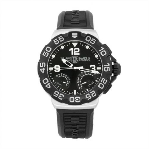 Formula 1 Calibre S 44 Stainless Steel / Black / Rubber