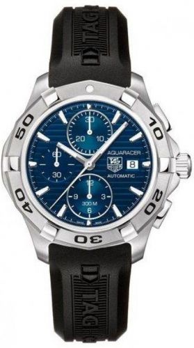Aquaracer 300M Calibre 16 42 Stainless Steel / Blue / Bracelet