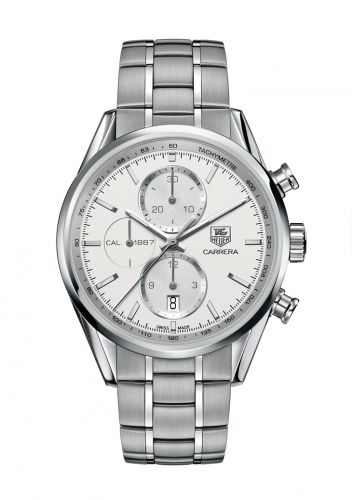 Carrera Calibre 1887 41 Stainless Steel / Silver / Bracelet