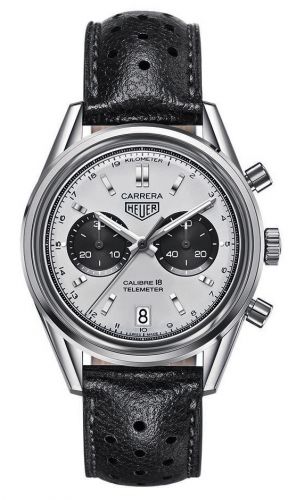 Carrera Calibre 18 Stainless Steel / Silver / Telemeter