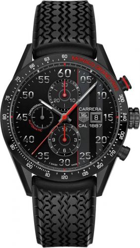 Carrera Calibre 1887 43 Titanium / Black / Monaco Grand Prix
