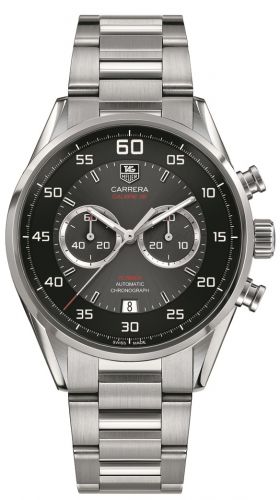 Carrera Calibre 36 Flyback Stainless Steel / Grey / Bracelet