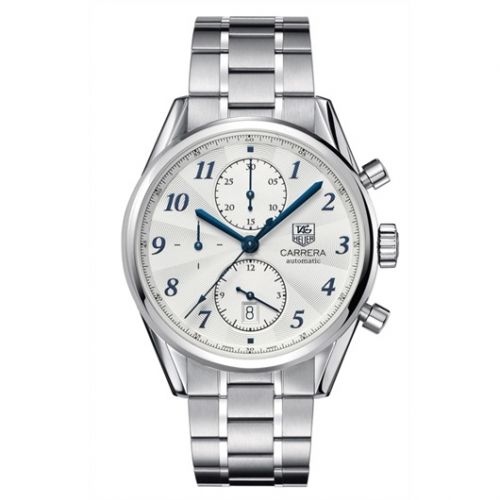 Carrera Calibre 16 41 Heritage Stainless Steel / Silver / Bracelet