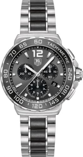 Formula 1 Quartz Chronograph 42 Stainless Steel / Grey / Bracelet