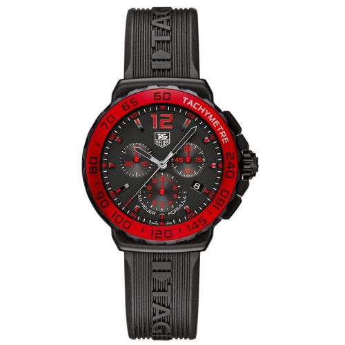 Formula 1 Quartz Chronograph 42 PVD / Black / Rubber